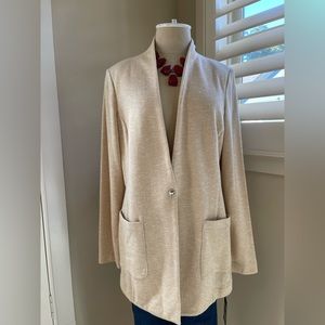 Tommy Hilfiger ivory blazer NWT size 12